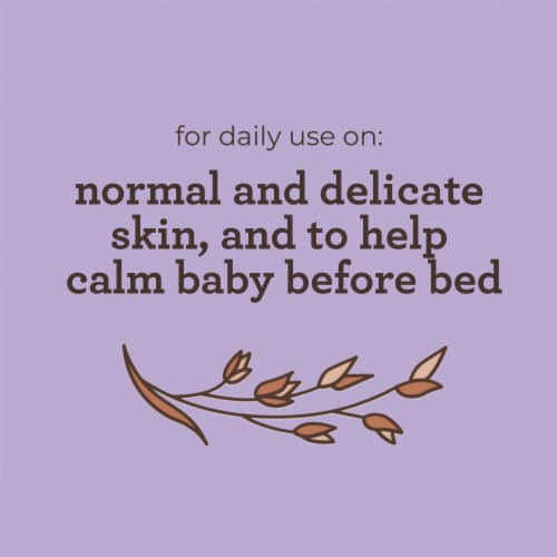 Aveeno Baby Calming Comfort Bath & Wash Lavender & Vanilla Perspective: top