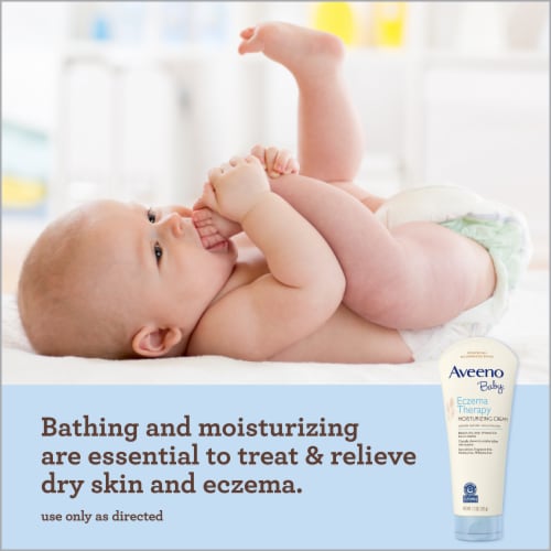 Aveeno® Baby Eczema Therapy Moisturizing Cream Perspective: top