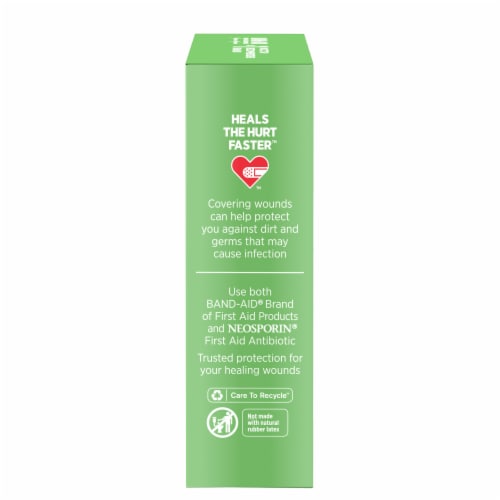 Band-Aid Brand Hurt-Free Non-Stick Pads, Large, 3 In X 4 In Perspective: top