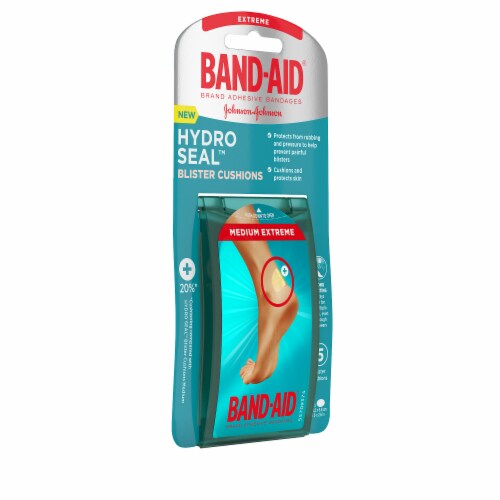 Band-Aid Brand Hydro Seal Bandages Blister Cushion Perspective: top