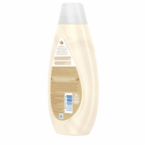 Johnson's Skin Nourish Vanilla Oat Wash Perspective: top
