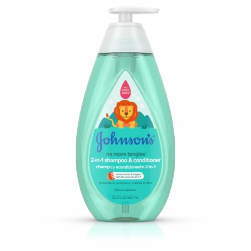 Johnson's Detangling 2-in-1 Kids Shampoo & Conditioner Perspective: top