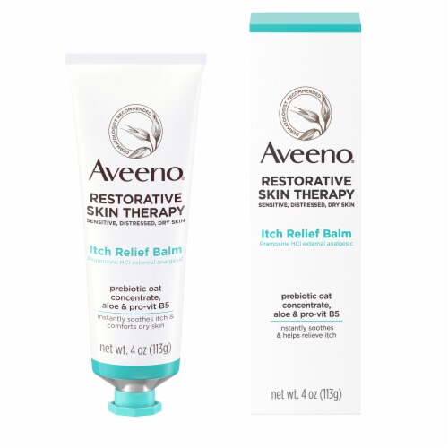 Aveeno® Restorative Skin Therapy Itch Relief Balm Perspective: top