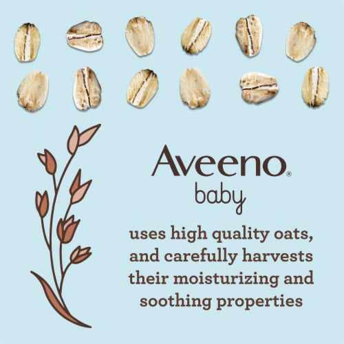 Aveeno Baby Sensitive Skin Bubble Bath With Oat Extract Perspective: top