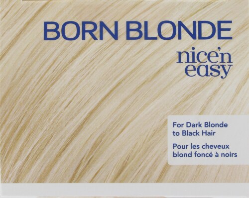 Clairol Nice 'n Easy Born Blonde Hair Color kit Perspective: top