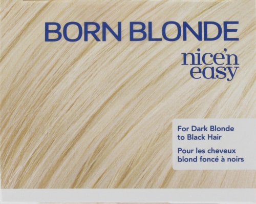 Clairol Nice 'n Easy Born Blonde Hair Color kit Perspective: top