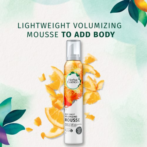 Herbal Essences Body Envy Volumizing Mousse with Citrus Essences Perspective: top