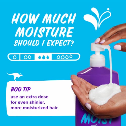 Aussie Miracle Moist Conditioner with Avocado Oil Paraben Free Perspective: top
