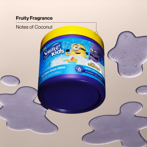 Suave® Kids Minions 3-in-1 Coco-Craze Slime Shampoo Conditioner and Body Wash Perspective: top