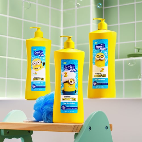 Suave® Kids Minions 3-in-1 Fresh Fun Shampoo, Conditioner & Body Wash Perspective: top