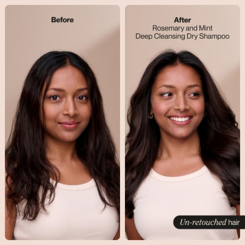 Suave Dry Rosemary & Mint Dry Shampoo Perspective: top