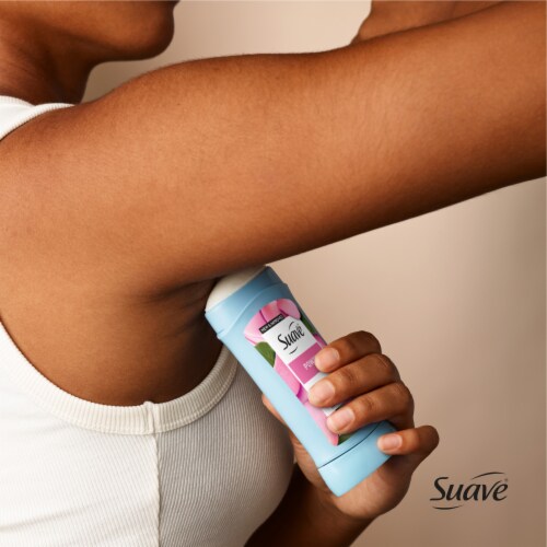 Suave® Women's Invisible Solid Deodorant Stick Powder Perspective: top