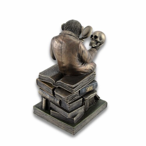 Smart Chimpanzee Scholar Trinket Box Stash Box Perspective: top