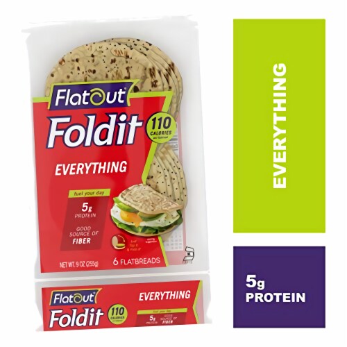 Flatout Foldit, Everything (4 Packs of 6 Foldits) Perspective: top
