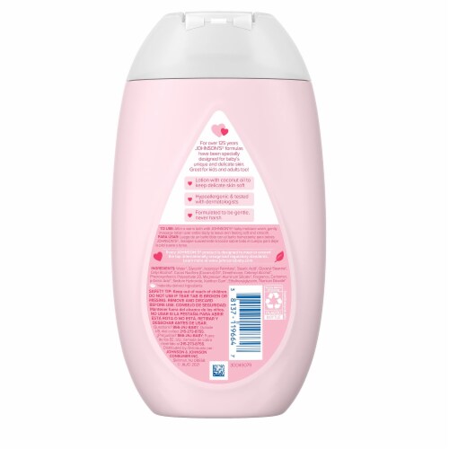 Johnson's Baby Lotion 13.6 fl oz (Pack of 12) Perspective: top