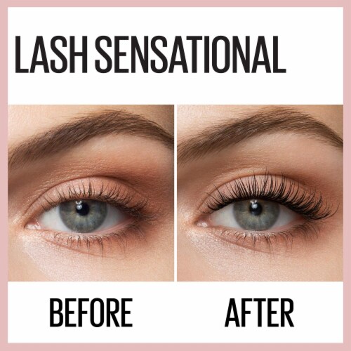 MAYBELLINE Lash Sensational Washable Mascara Makeup Pack of 6 6 packs Gerbes Super Markets