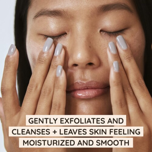 Aveeno Calm + Restore Nourishing PHA Facial Exfoliator (Pack of 4) Perspective: top