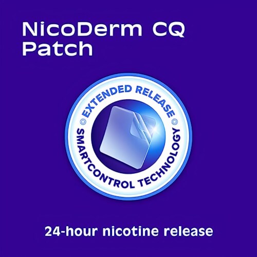 Nicoderm CQ Clear w/ SmartControl Technology, Step 2, (Pack of 6) Perspective: top