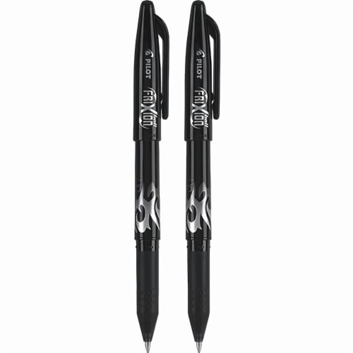 Pilot FriXion Ball Erasable Gel Ink Pen, (Pack of 3) Perspective: top