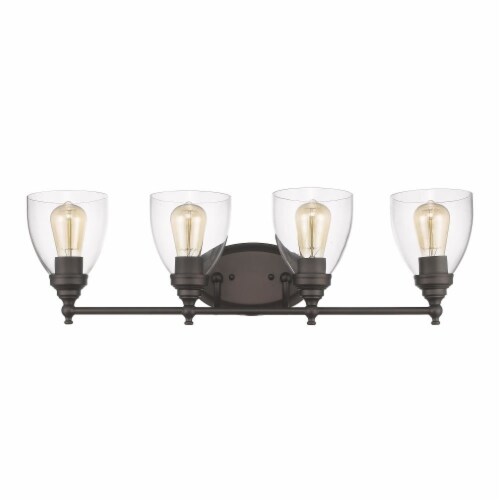 Chloe Lighting CH2S004RB30-BL4 Elissa Transitional 4 Light Rubbed Bronze Bath Vanity Light Cl Perspective: top