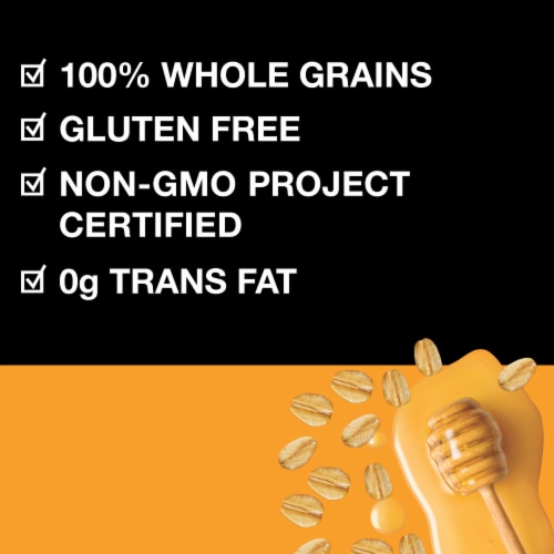 KIND HEALTHY GRAINS Gluten Free Oats & Honey with Toasted Coconut Healthy Snack Bars Perspective: top