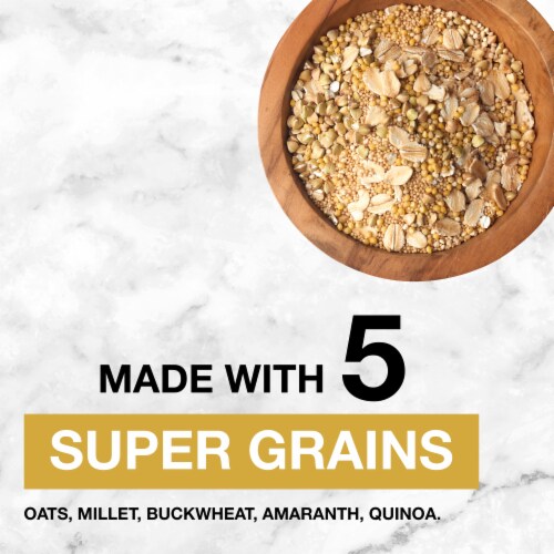 KIND Breakfast 100% Whole Grains Gluten Free Honey Oat Breakfast Bars Perspective: top