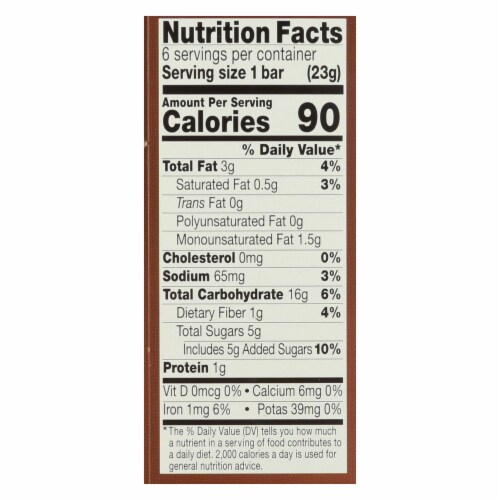 KIND Kids Chewy Chocolate Chip Granola Bars Perspective: top