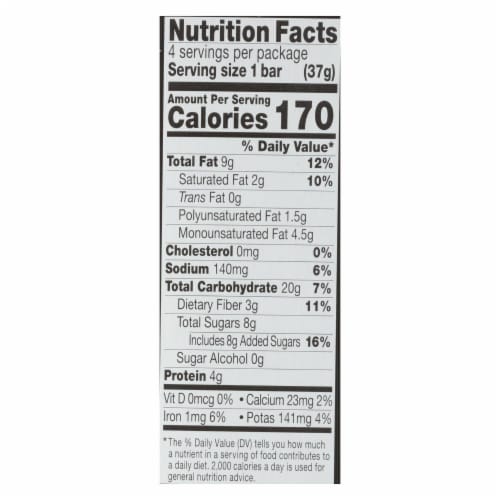 KIND Nut Butter Chocolate Peanut Butter Bars Perspective: top