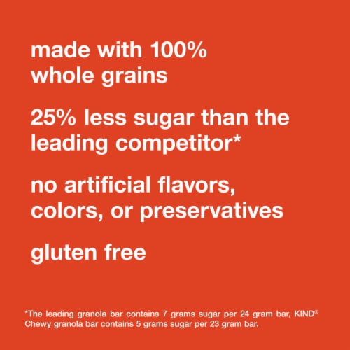 KIND KIDS 100% Whole Grain Gluten Free Chewy Granola Bars Variety Pack Perspective: top