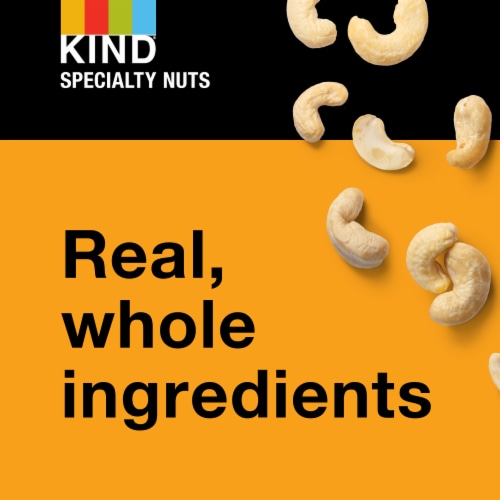 KIND Roasted Unsalted Cashews Perspective: top