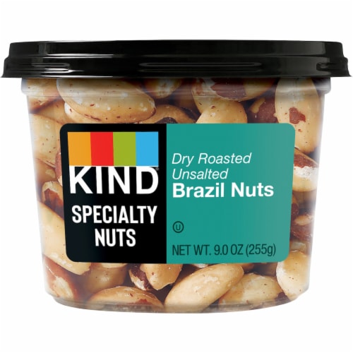 KIND Dry Roasted Unsalted Brazil Nuts Perspective: top