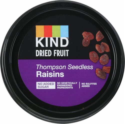 KIND® Thompson Seedless Raisins Perspective: top