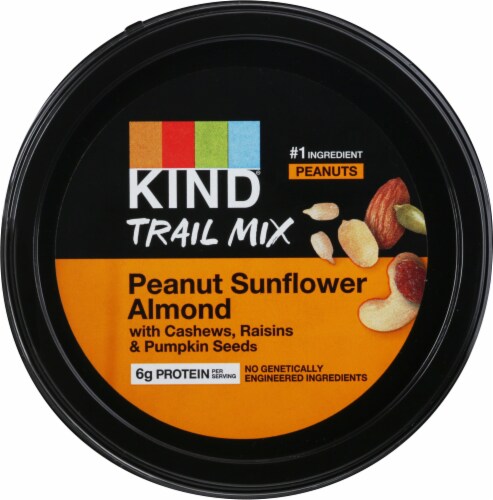 KIND® Peanut Sunflower Almond Trail Mix Perspective: top