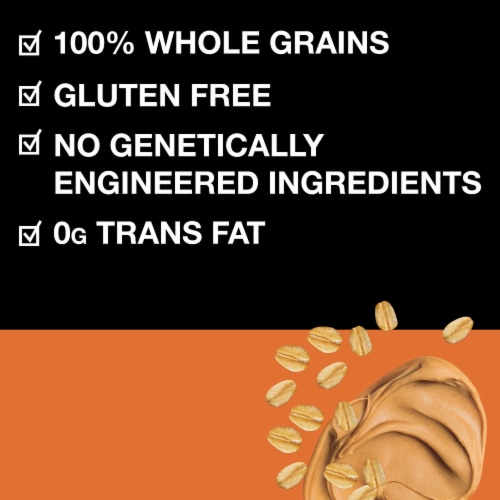 KIND Breakfast Gluten Free Peanut Butter Breakfast Bars Perspective: top