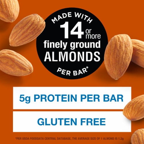 KIND Gluten Free Peanut Butter Almond Flour Blondie Soft Baked Squares Perspective: top