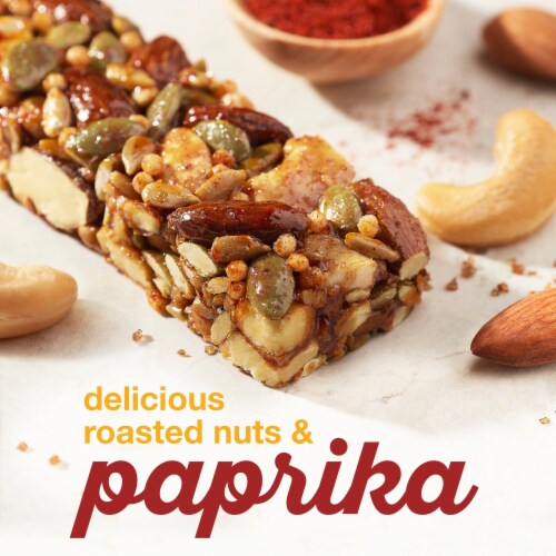 KIND Paprika Nuts & Mesquite Smoked Sea Salt Nut Bars Perspective: top