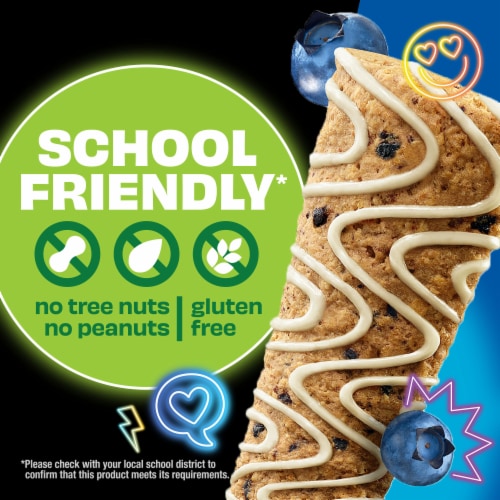 KIND Kids Blueberry Muffin Snack Bar Perspective: top