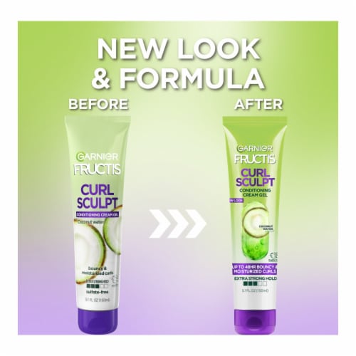 Garnier Fructis Style Curl Sculpt Conditioning Cream Gel Perspective: top