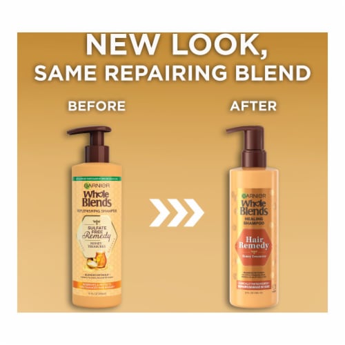 Garnier Whole Blends Honey Treasures Shampoo Perspective: top