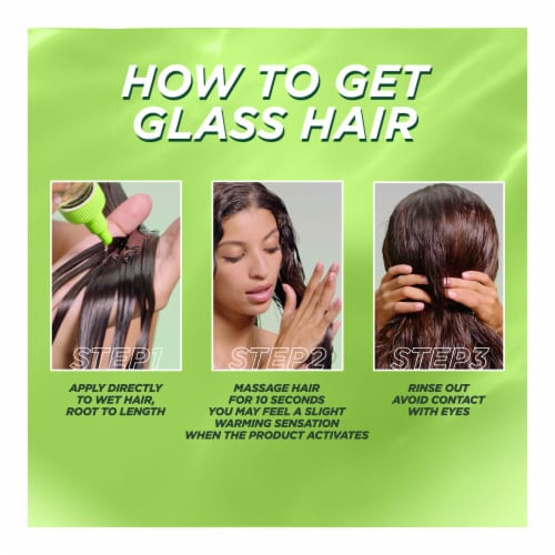 Garnier Fructis Sleek and Shine Glass Hair Water Sulfate Free Perspective: top