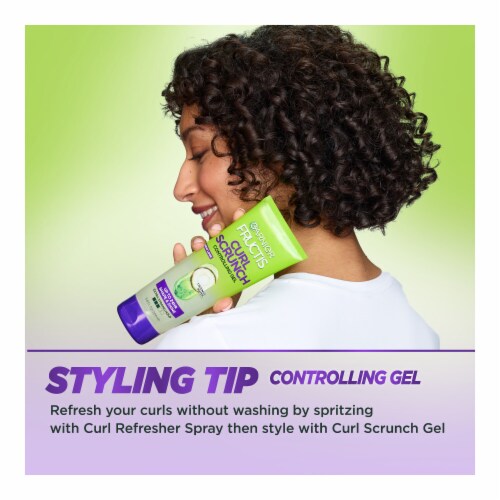 Garnier Fructis Curl Scrunch Controlling Gel Perspective: top