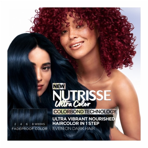 Garnier Nutrisse Ultra Color LB2 Ultra Light Natural Blonde Nourishing Bold Permanent Hair Color Perspective: top