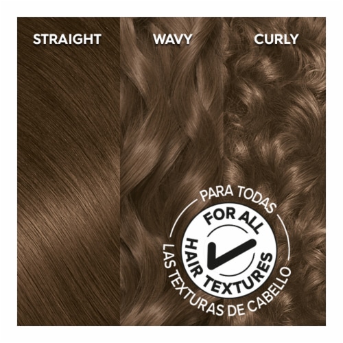 Garnier Olia Oil Powered 6.0 Light Brown Permanent Hair Color Perspective: top