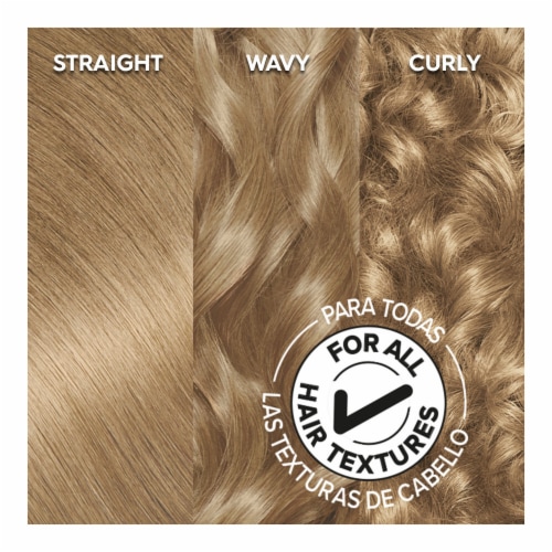 Garnier Olia Oil Powered Permanent Hair Color 8.0 Medium Blonde Perspective: top