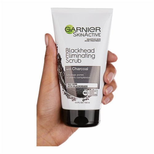 Garnier SkinActive Blackhead Face Scrub Acne Treatment with Charcoal Perspective: top