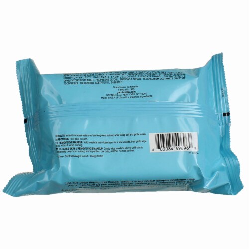 Garnier SkinActive Makeup Remover Towelettes All-in-1 Waterproof Perspective: top