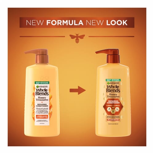 Garnier Whole Blends Honey Treasures Conditioner Perspective: top