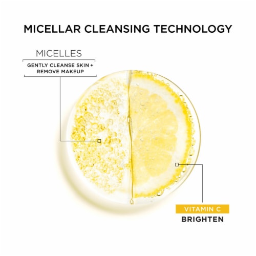 Garnier SkinActive Micellar Cleansing Water with Vitamin C Perspective: top