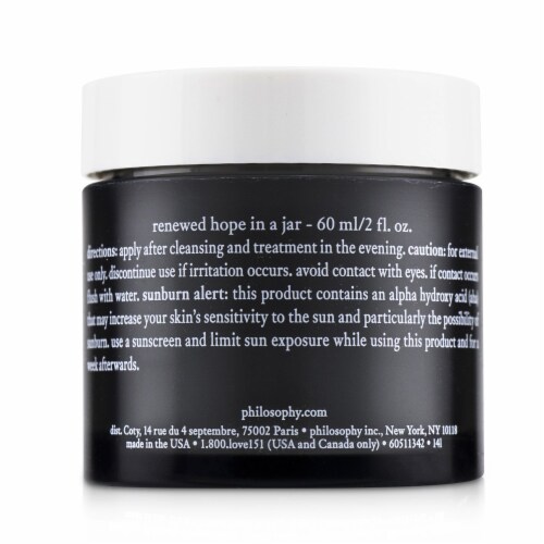 Philosophy Renewed Hope In A Jar Overnight Recharging & Refining Moisturizer Perspective: top
