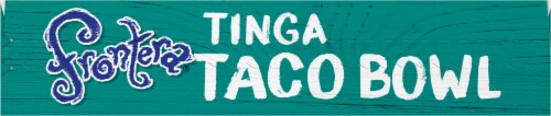Frontera Grilled Chicken Tinga Taco Bowl Perspective: top